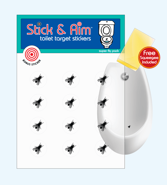 Target Urinal Store Stick & Aim Toilet Targets